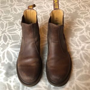 Dr. Martens Crazy Horse Leather Chelsea Boots
